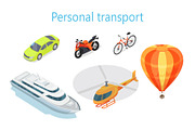 Personal Transport Infographic