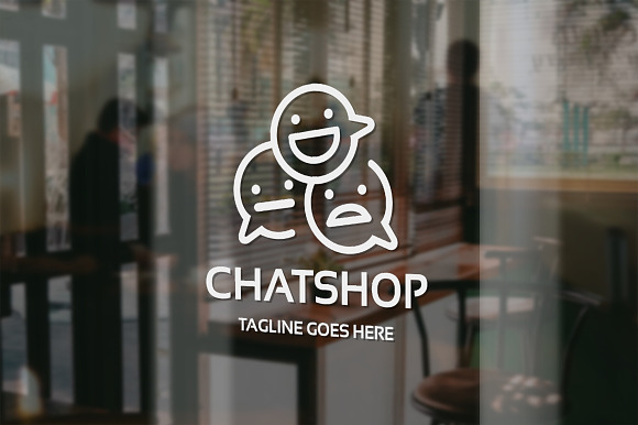 Chatshop Logo in Logo Templates - product preview 1