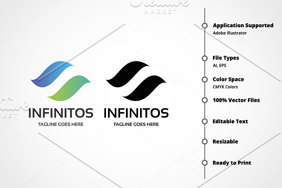 Infinitos Logo in Logo Templates - product preview 4