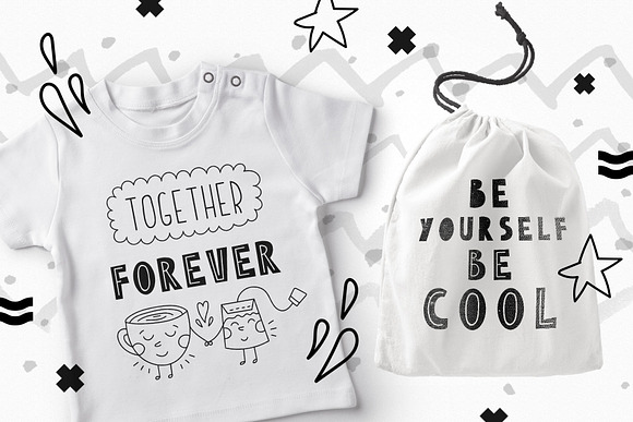 Friends Forever - Childrens font duo in Script Fonts - product preview 2