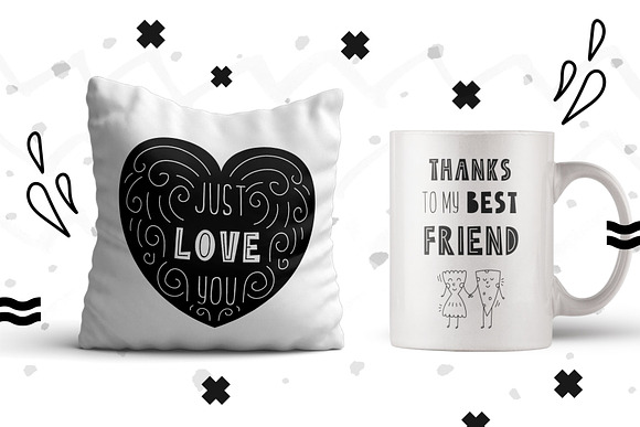 Friends Forever - Childrens font duo in Script Fonts - product preview 5