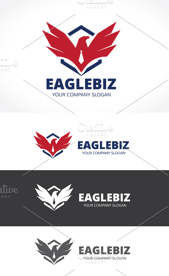 Eagle Business in Logo Templates - product preview 1