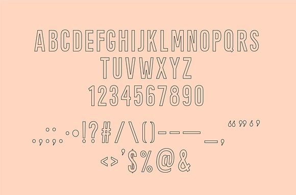 Peachy | A 3D Font Family in Display Fonts - product preview 7