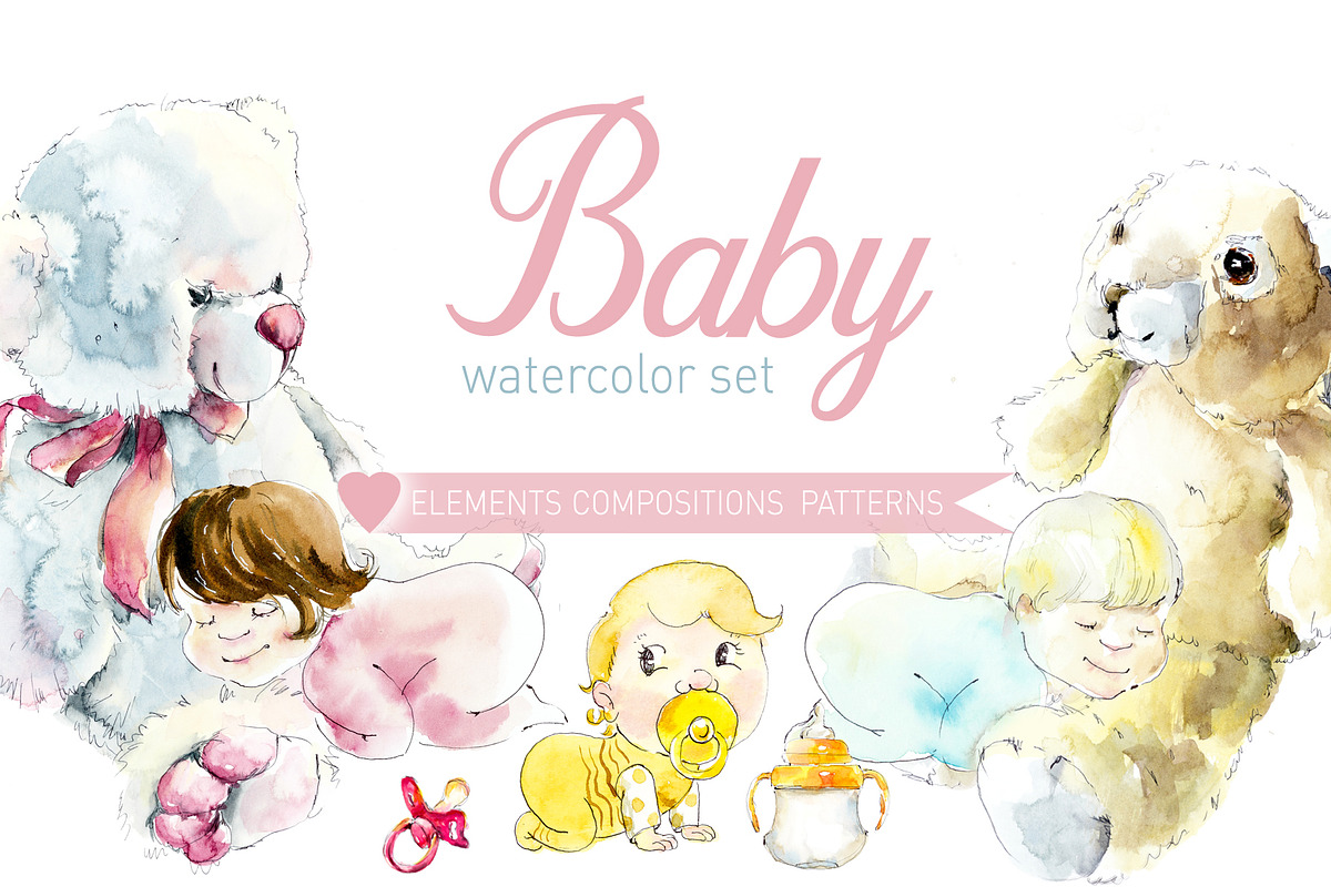 Baby set in Objects - product preview 8