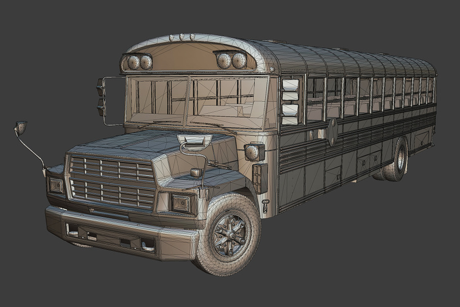 School Bus in Vehicles - product preview 1