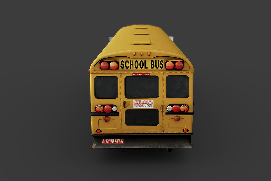 School Bus in Vehicles - product preview 7