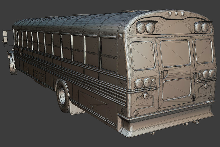 School Bus in Vehicles - product preview 12