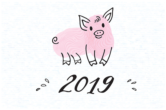 Zodiac Symbol 2019 Piggy in Objects - product preview 2