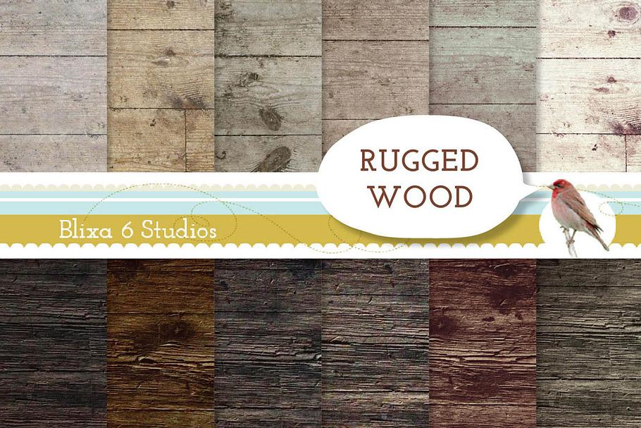 Rugged Wood Textures