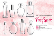 Perfume Flasks Set