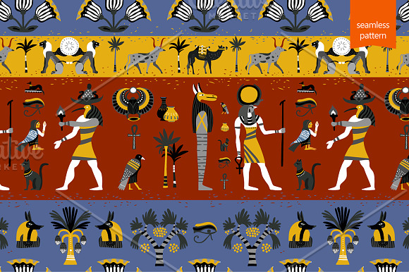 Ancient Egypt Set in Illustrations - product preview 1