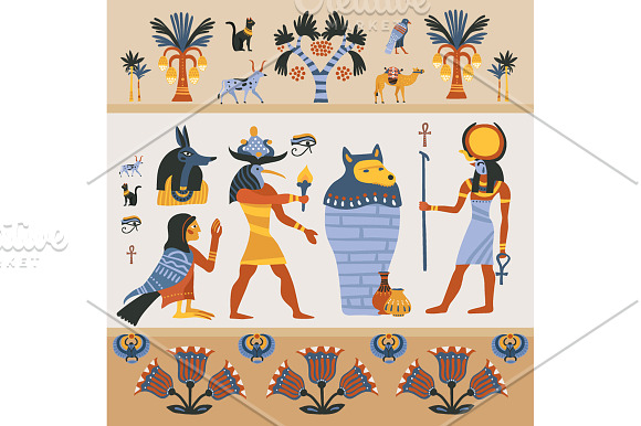 Ancient Egypt Set in Illustrations - product preview 3