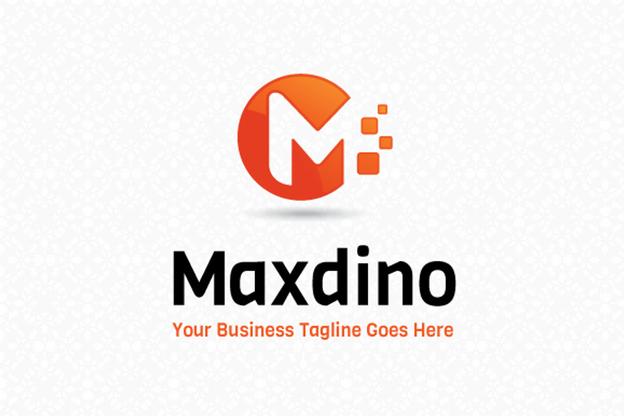 Maxdino Logo Template in Logo Templates - product preview 8