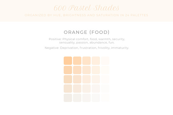 600 pastel shades color swatches in Photoshop Color Palettes - product preview 5