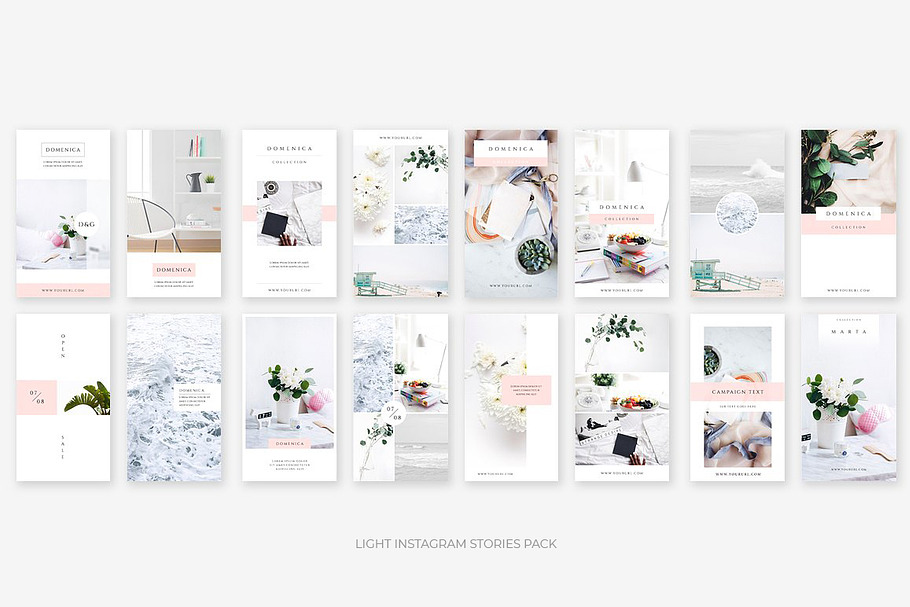 Clean Instagram Stories Bundle in Instagram Templates - product preview 8