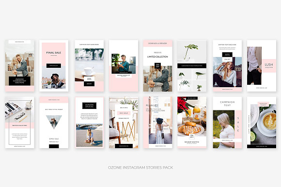Clean Instagram Stories Bundle in Instagram Templates - product preview 2