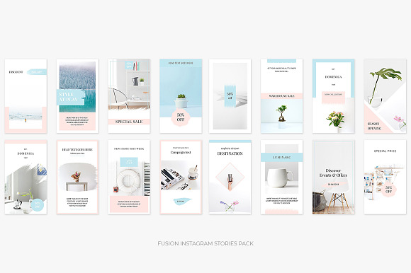 Clean Instagram Stories Bundle in Instagram Templates - product preview 6