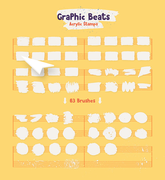 Graphic Beats: Illustrator Brushes in Add-Ons - product preview 6