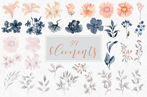 Coral Garden clip art collection in Illustrations - product preview 10