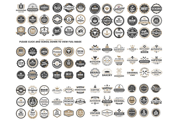 1207 Vintage Badge & Objects Vol.2 in Objects - product preview 5