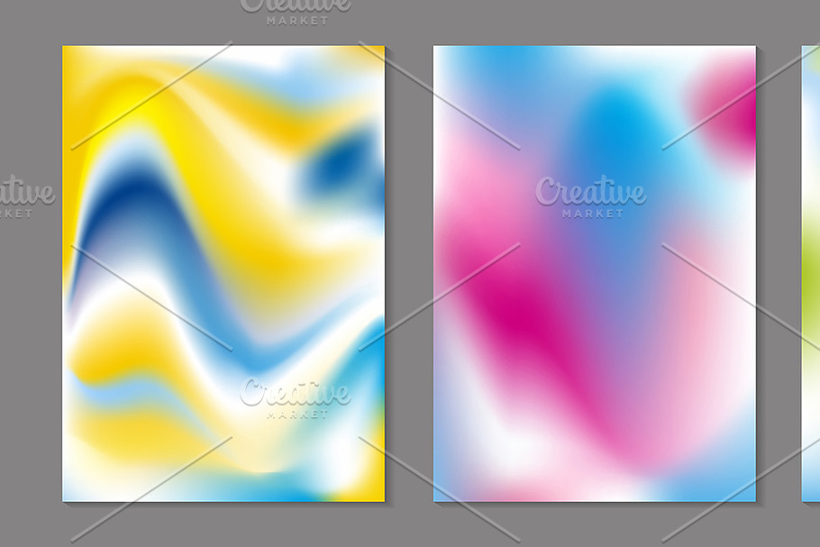 Abstract color flow background in Illustrations - product preview 8