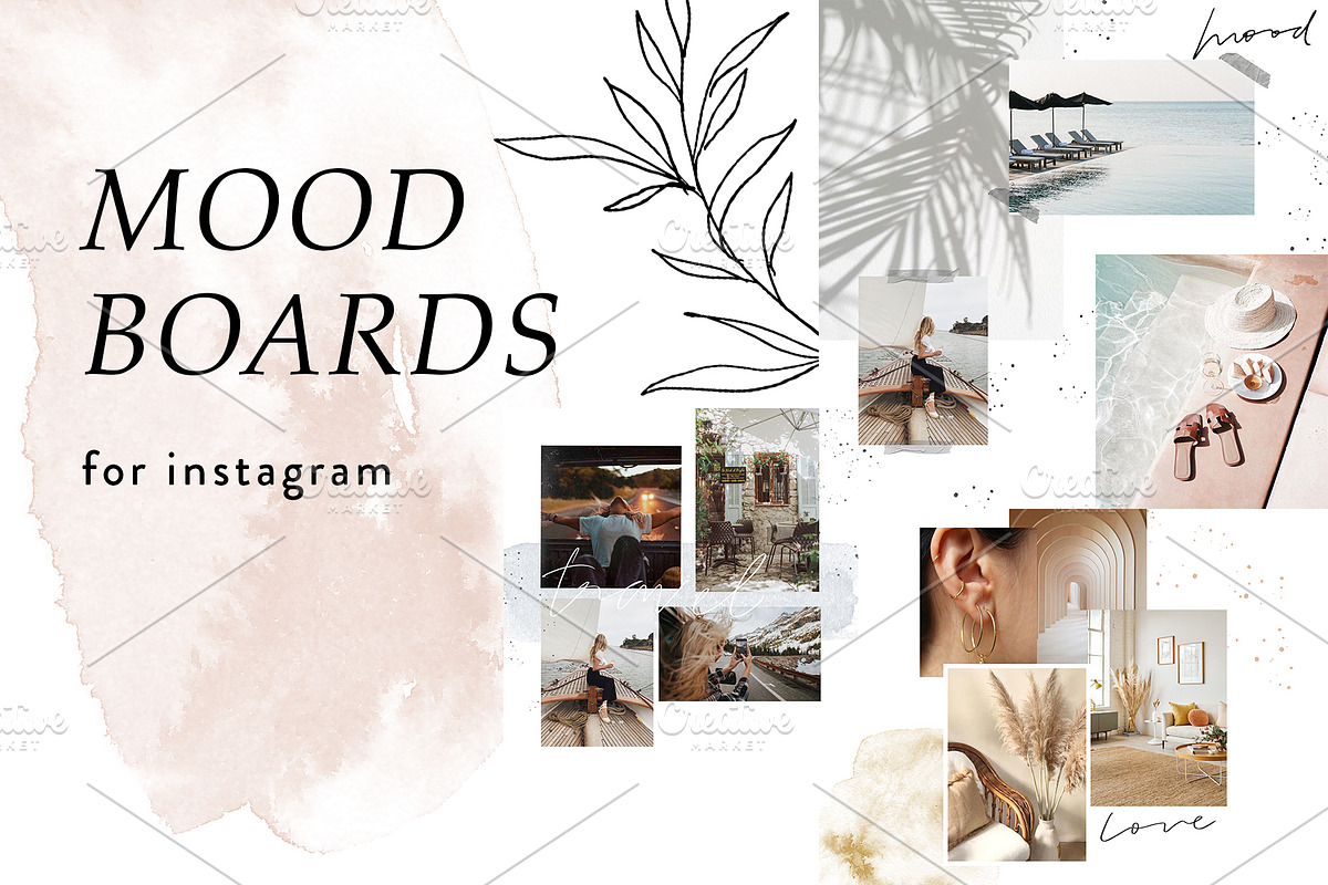 MOOD BOARDS in Instagram Templates - product preview 8