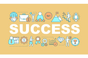 Professional success concepts banner