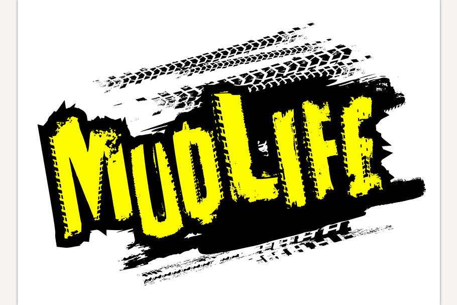 Mud life Sticker in Illustrations - product preview 8