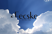 Fecske - Art Deco Sans