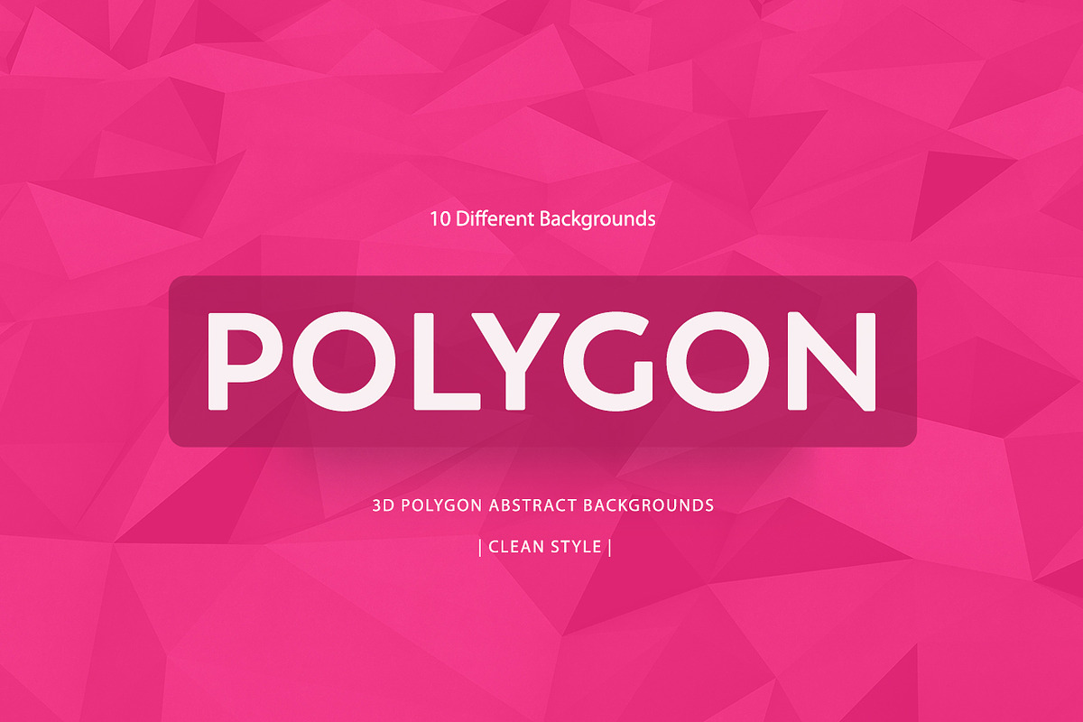 Polygon Colorful Backgrounds | v7 in Textures - product preview 8