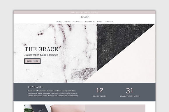 The Grace-Divi Child Wordpress Theme in WordPress Business Themes - product preview 1