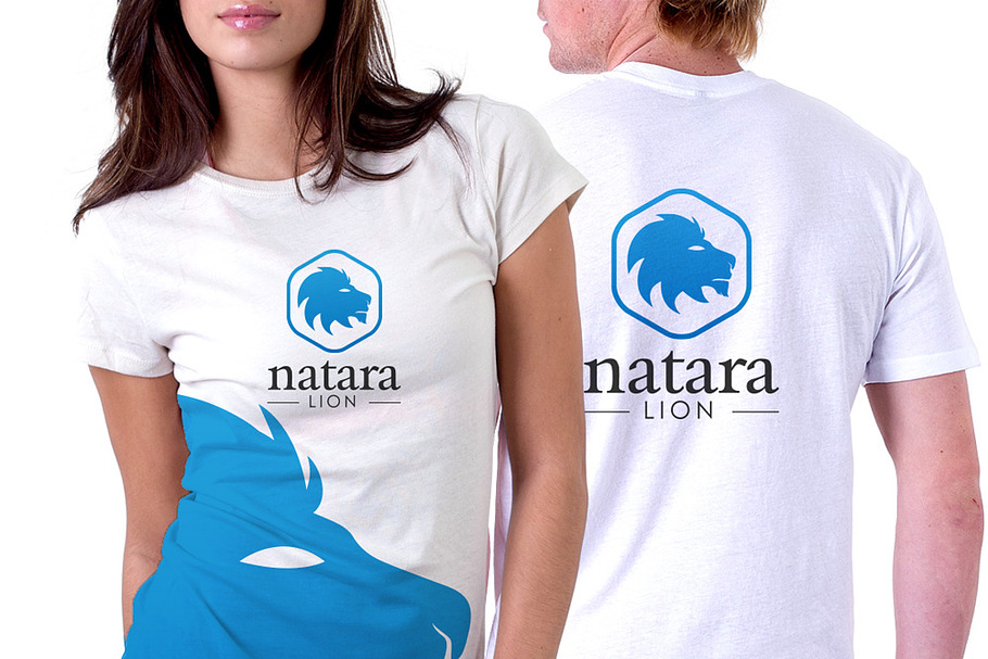 Natara Lion Logo in Logo Templates - product preview 8