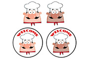 Chef Face Character Collection 