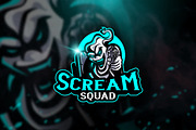 Scream Squad - Mascot & Esport Logo