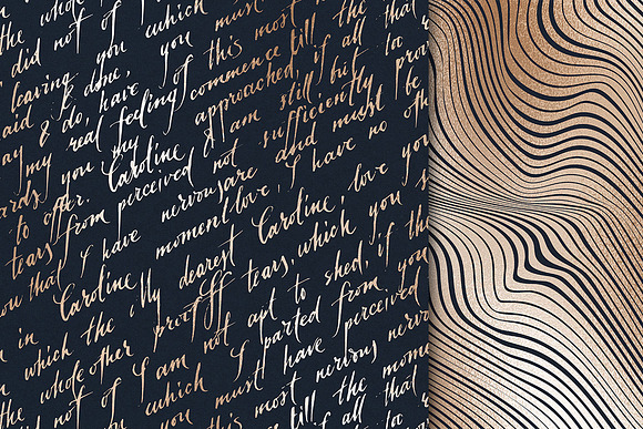 Gold Navy Blue Marble Textures in Textures - product preview 6