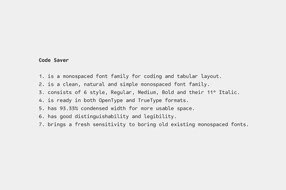Code Saver in Sans-Serif Fonts - product preview 9