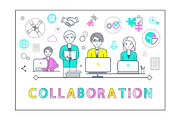 Collaboration Poster with Workers