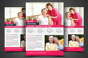 Elderly Care Flyer Print Templates