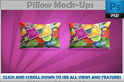 Pillow Mockups 7 psd mockups