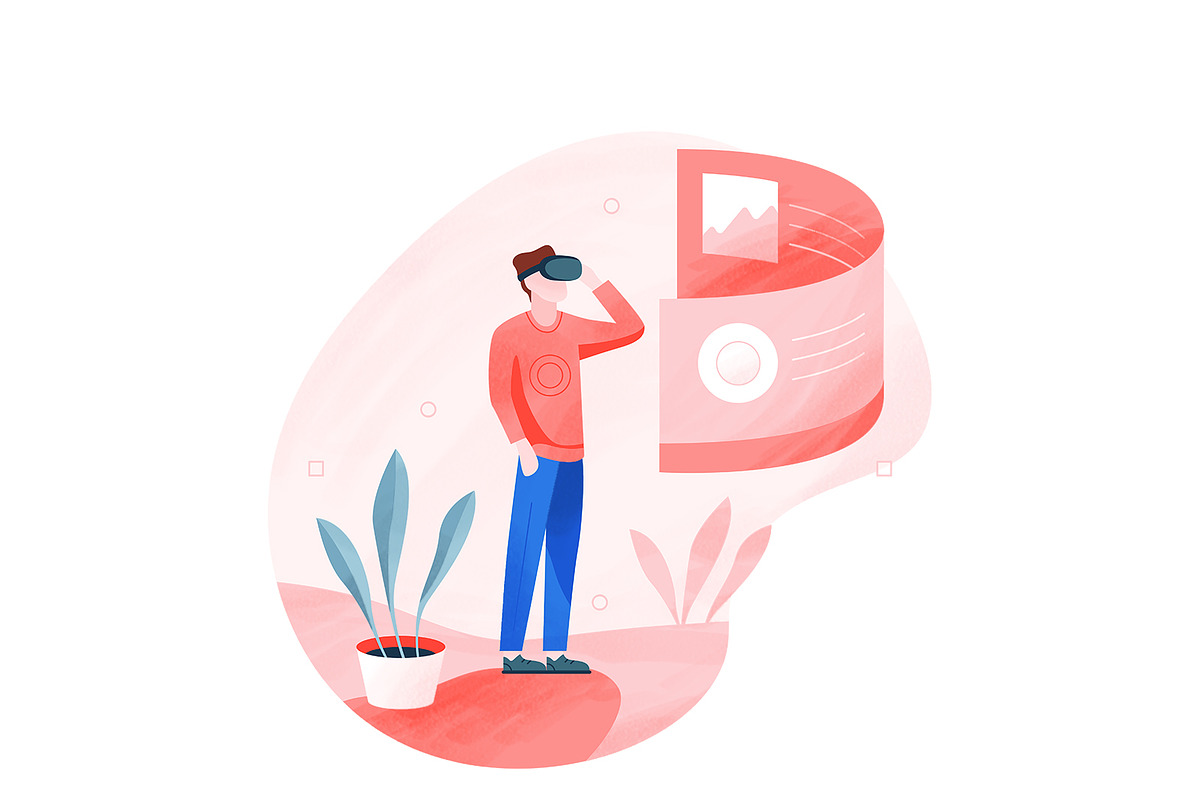 VR in Illustrations - product preview 8