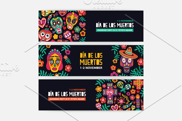 Holiday - Day of The Dead in Illustrations - product preview 4