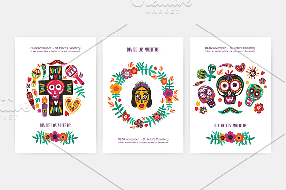 Holiday - Day of The Dead in Illustrations - product preview 5