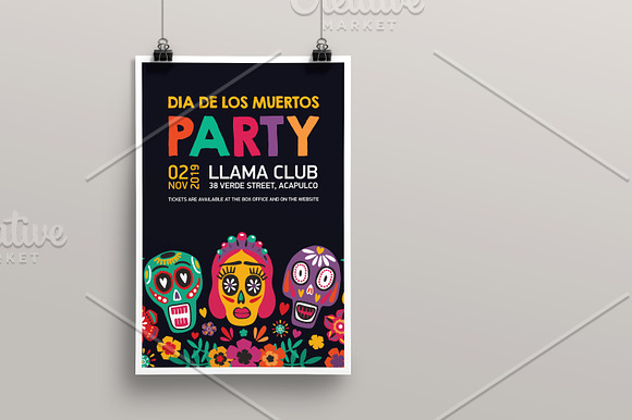 Holiday - Day of The Dead in Illustrations - product preview 11
