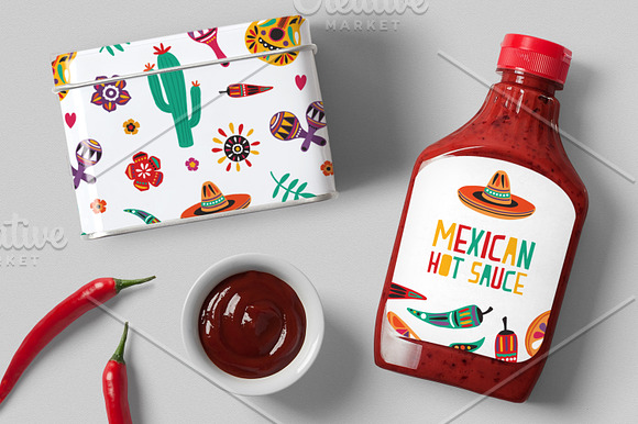 Holiday decorated by Mexican style in Patterns - product preview 13