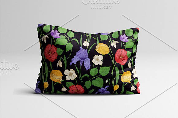 Gorgeous blooming spring flowers in Patterns - product preview 17