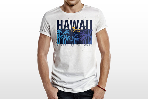 42 Surfing T-Shirt Prints in Illustrations - product preview 4