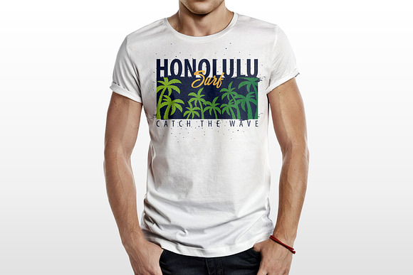 42 Surfing T-Shirt Prints in Illustrations - product preview 7