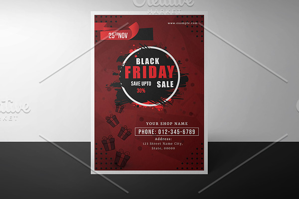Black Friday Sale Flyer-V882