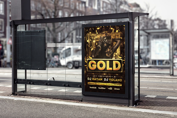 Gold - Flyer / Poster in Flyer Templates - product preview 5