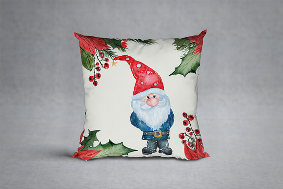 Watercolor Christmas Cars in Illustrations - product preview 8